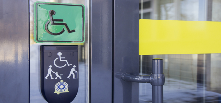 automatic handicap door opener in Orosi
